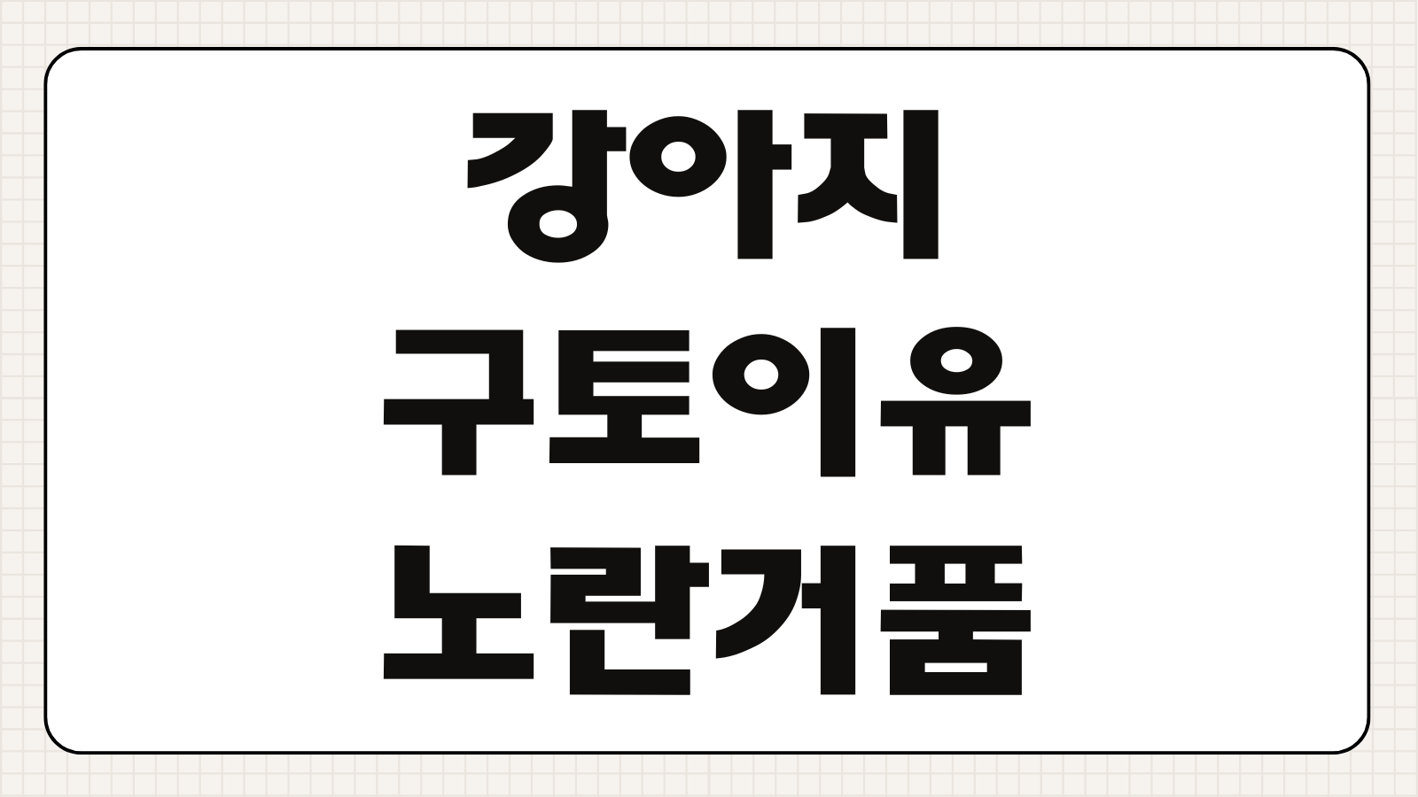 강아지 구토 이유 노란 거품 토할 때 병원 가야 하는지 응급처치